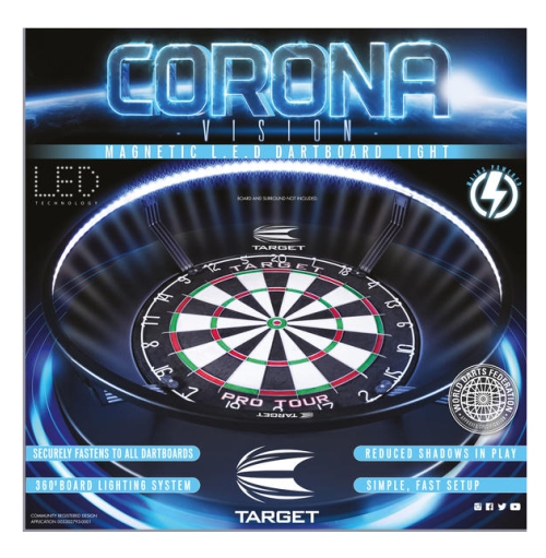 Target Corona LED light web ready product view